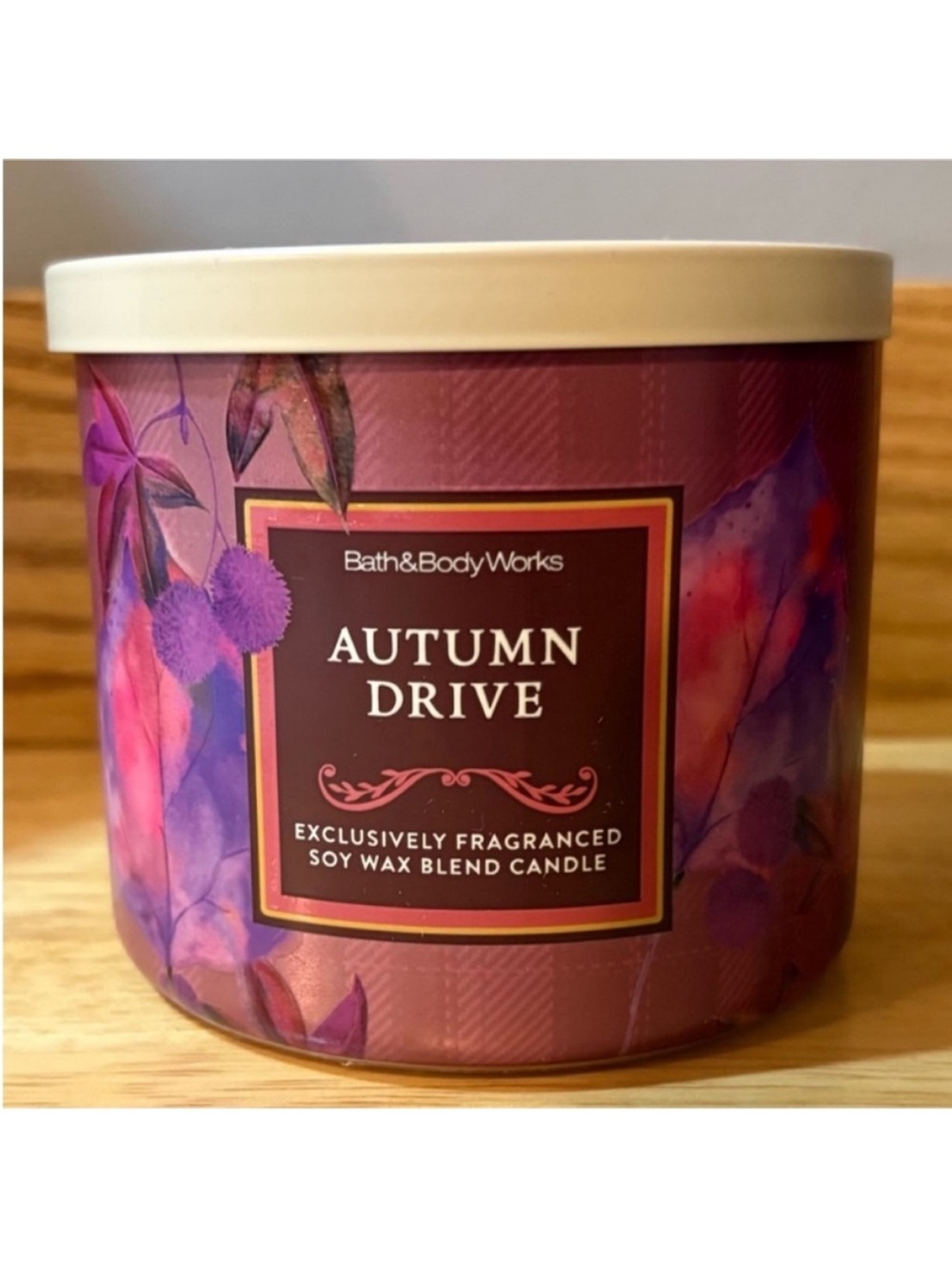 Bath & Body Works Autumn Drive 3-Wick Candle